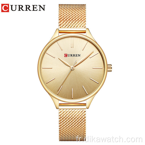 Curren 9024 haute qualité nouveau Design dames cadeau élégant horloge montre femme mode Quartz femme montres Relogio Feminino